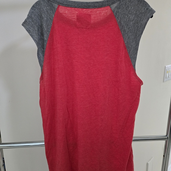 Chaser Pink and Gray Muscle Tee - Picture 8 of 8